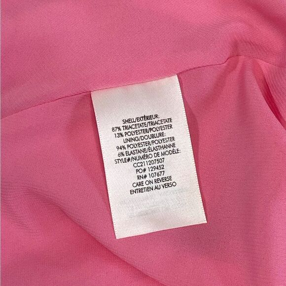 Alice + Olivia Rayni Satin Halterneck High Low Midi-Dress size 0 - Picture 11 of 11